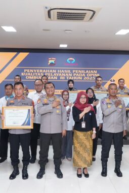 10 Polres Jajaran Polda Jateng Raih Predikat Pelayanan Sangat Baik dari Ombudsman RI, Wujud Komitmen Tingkatkan Kualitas Layanan Publik