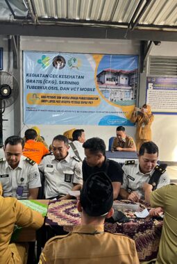 Lapas Pati Gandeng Dinas Kesehatan dan Dokter Polresta Pati Gelar Cek Kesehatan Gratis bagi Petugas dan Warga Binaan