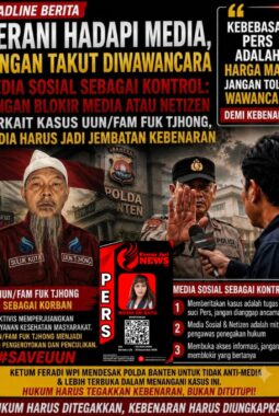 Polda Banten Belum Berikan Keterangan Resmi Terkait Kasus UUN/Fam Fuk Tjhong, FERADI WPI Dorong Keterbukaan Informasi