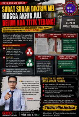 Pantun Belum Ditindaklanjuti, Pemkab Kutai Timur Dinilai Lamban Merespons Keluhan Dampak Aktivitas PT Equalindo Makmur Alam Sejahtera
