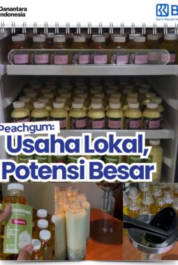 BRI Kanca Ngawi Dukung UMKM Peachgum, Tumbuh melalui Pembiayaan KUR