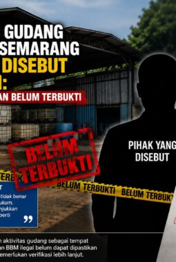 Klarifikasi Pemberitaan Gudang Tlogomulyo Semarang, Pihak yang Disebut Membantah: Narasi Tidak Benar dan Belum Terbukti