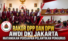 Rakor DPP dan DPW AWDI DKI Jakarta Matangkan Persiapan Pelantikan Pengurus