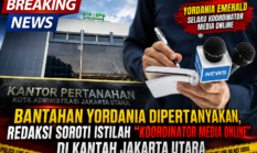 Bantahan Yordania Dipertanyakan, Redaksi Soroti Istilah “Koordinator Media Online” di Kantor Pertanahan Jakarta Utara