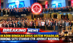 IKADIN Bongkar Krisis Sistem Peradilan, Dorong Satu Standar Etik Advokat Nasional