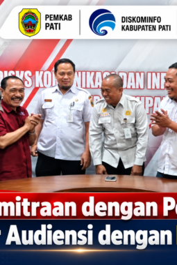 Pererat Kemitraan dengan Pemkab Pati, SMSI Gelar Audiensi dengan Diskominfo
